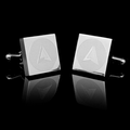 Stainless Steel Square Infinity Cufflinks